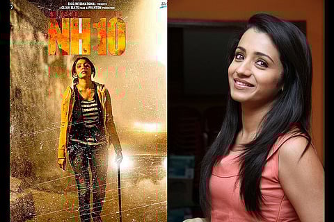 Trisha begins work on NH10 Tamil remake