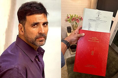 Akshay Kumar gets Indian citizenship