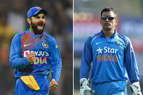 Kohli, Dhoni