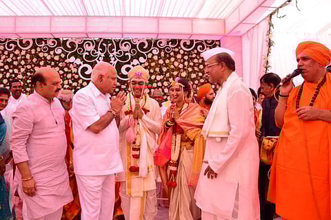 No restrictions for K'taka CM? He and hundreds more attend BJP MLC's kin's wedding