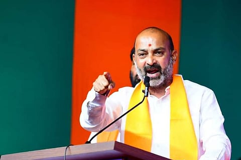 Former Telangana BJP chief Bandi Sanjay Kumar 