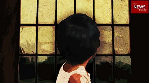 Silhouette of a child