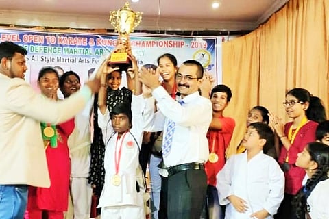 This Hyderabad man gives self-defence classes to underprivileged kids free of cost