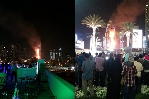 Massive fire breaks out at Dubai skyscraper ahead of New Year celebrations