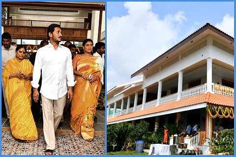 Jagan shifts his political base to Amaravati, moves into new house and party office