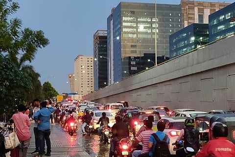 To beat heavy traffic during rains, Hyderabad IT company heads form three-tier plan