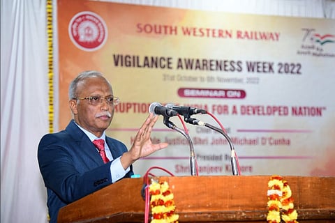 Former Karnataka HC judge John Michael D'Cunha