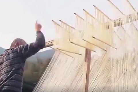 Watch: An elegant video on the dying art of traditional Chinese noodle-making