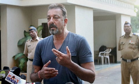 Sanjay Dutt walks out as a free man from Yerwada jail, early release for 'good behaviour'