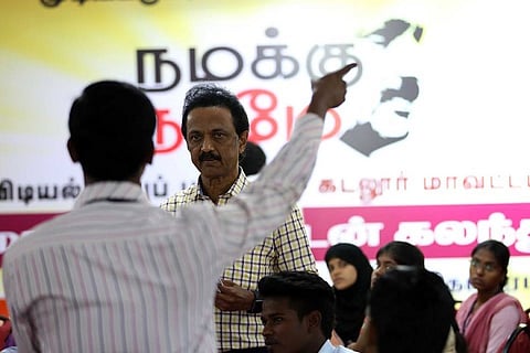 As Stalin’s mass-contact hits its final phase, a glimmer of hope emerges within the DMK
