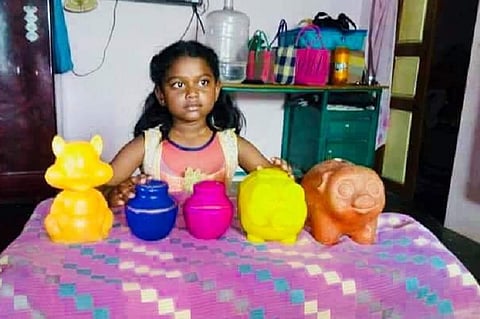 TN 8-yr-old donates piggy bank to Kerala, cycle company makes her dream come true   