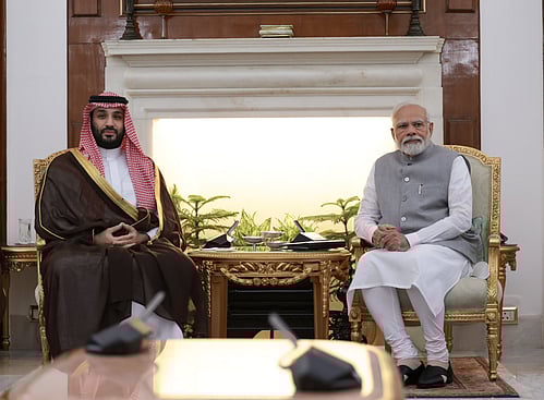 PM Modi holds talks with Saudi Crown Prince