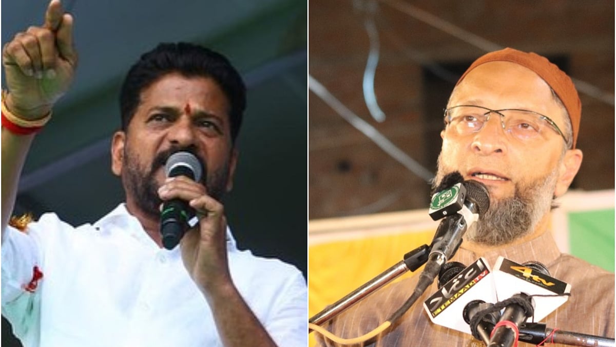 Telangana CM Revanth Reddy and Akbaruddin Owaisi clash in Assembly