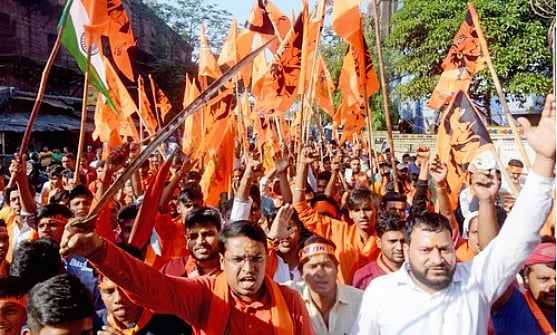 Progressive groups to march for peace in Karnataka's Mandya after saffron  flag row