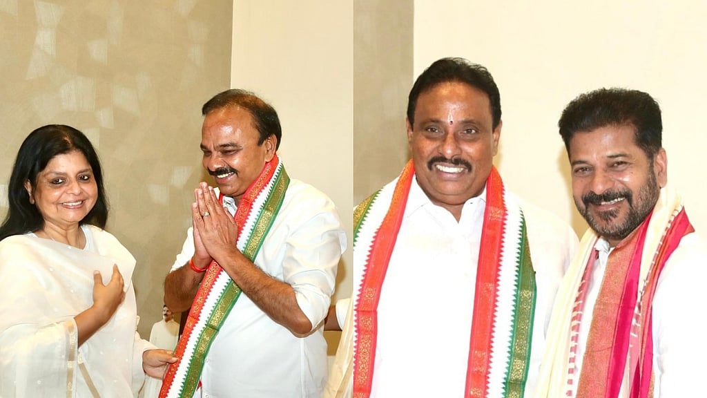 Telangana: MP Ranjith Reddy, MLA Danam Nagender Quit BRS, Join Congress ...