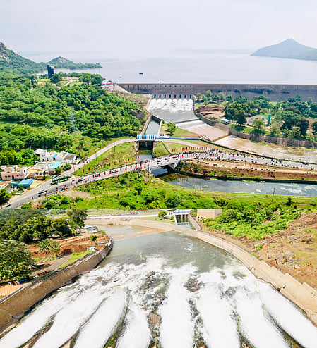 Mettur dam in TN nears full capacity as Karnataka releases 50,000 ...