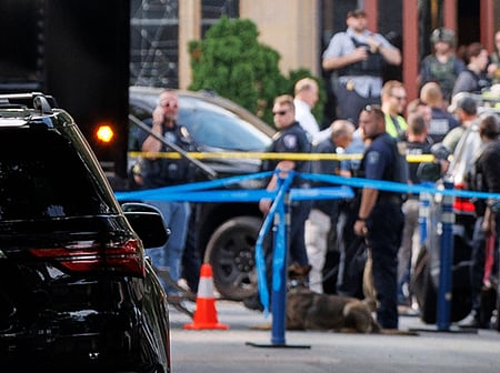Three teens, including suspect, critically injured in US high school shooting