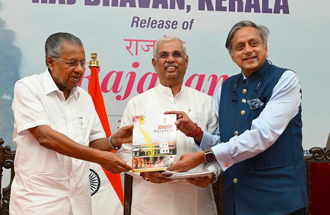 At Raj Bhavan event, CM rebuts article in Rajahams