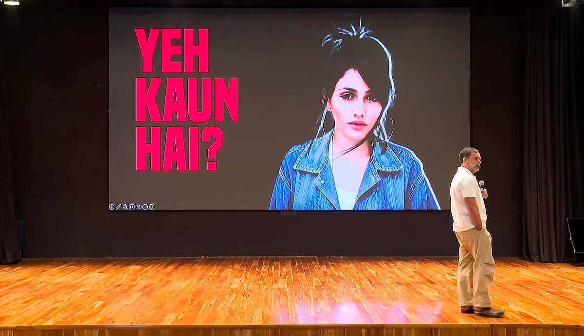 Brazilian photo appears as 22 voters in Haryana: Rahul says lakhs of votes were rigged