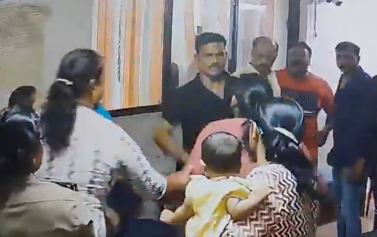 Cop suspended after CCTV exposes assault on pregnant woman