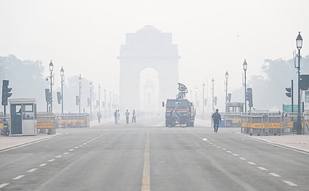Dense smog, fog blanket Delhi as air quality remains poor; IMD issues Yellow Alert