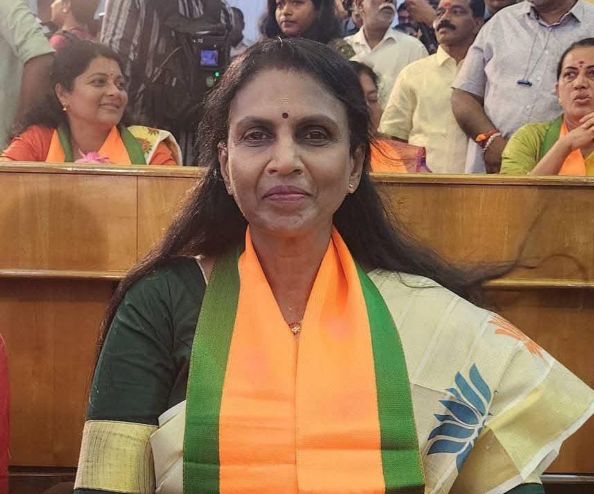 R Sreelekha says BJP broke promise to make her TVM Mayor