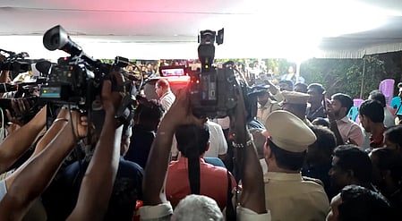 Minister Veena George blames Satheesan for stirring up protest against her