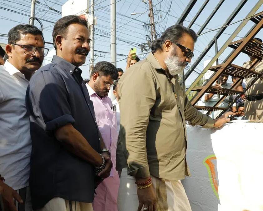 Major Ravi attends BJP campaign in Ottapalam, triggers speculation about candidacy