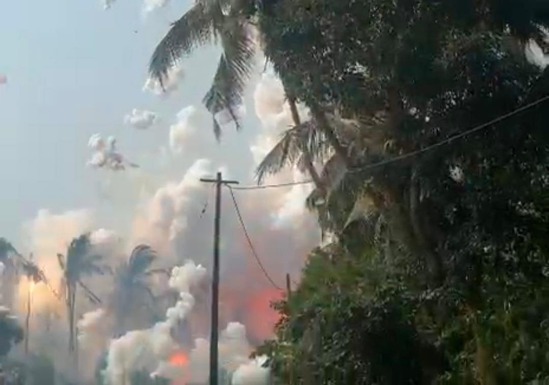 Explosion at fireworks unit near Thrissur kills 13, over 40 injured