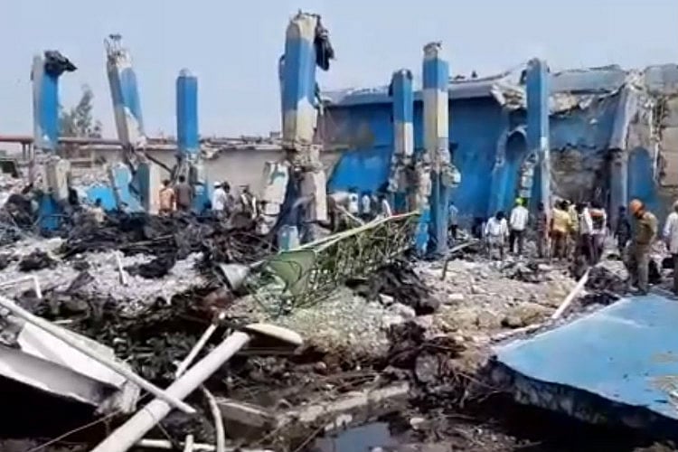 At least 6 killed after explosion in north Karnataka sugar factory