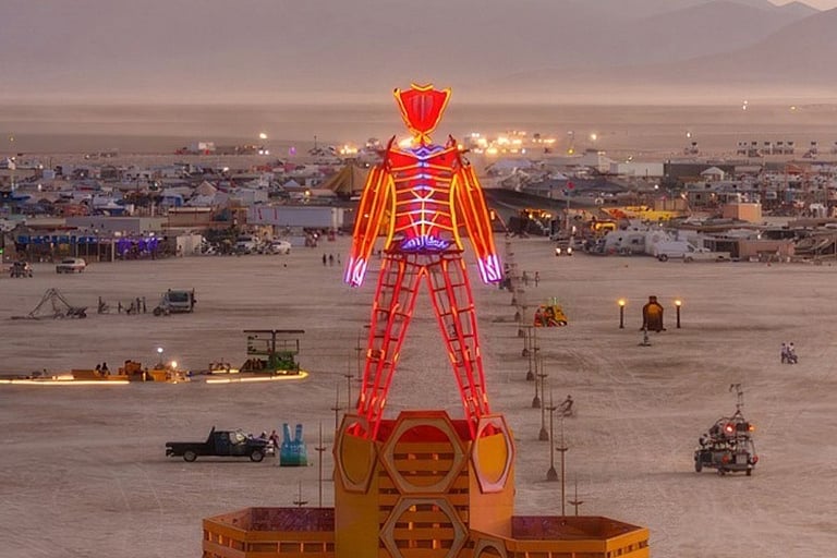Heavy rains halt Burning Man festival, stranded attendees told to