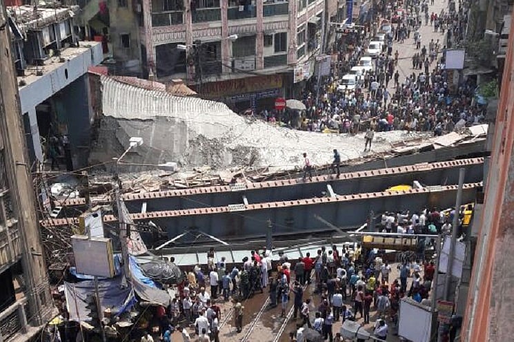 Multiple casualties feared as under construction bridge collapses in ...