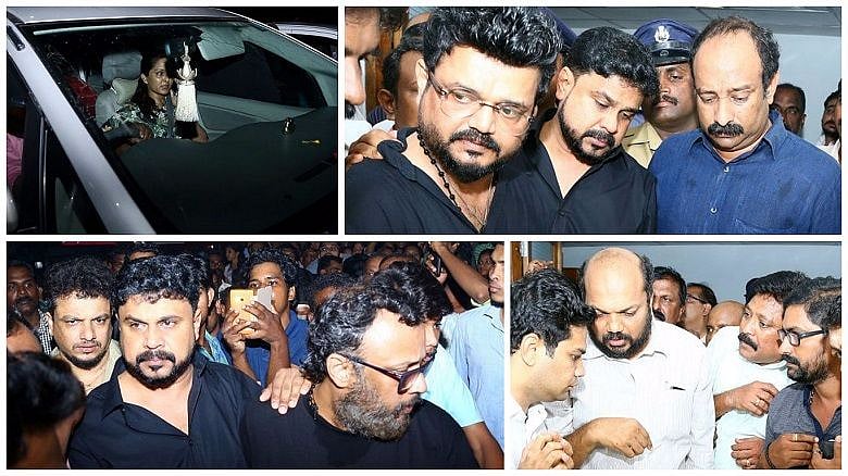 Images: Shocked family, celebrities pay their last respects to actor