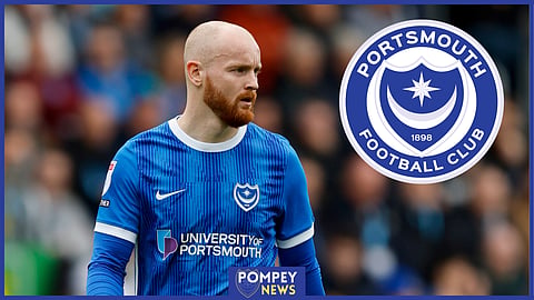 Portsmouth defender Connor Ogilvie 