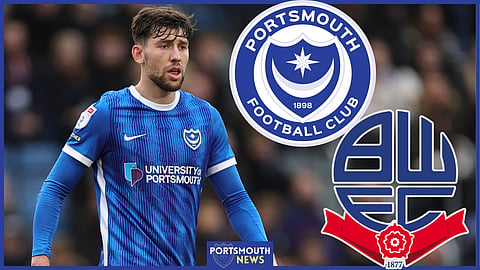 Callum Lang could be set to feature for Portsmouth at Bolton Wanderers