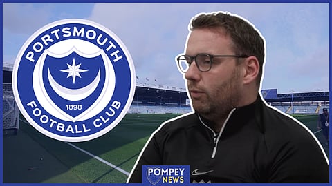 Rich Hughes helped oversee transfers at Portsmouth [Credit: Portsmouth YouTube]