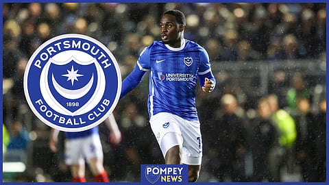 Portsmouth striker Christian Saydee