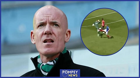 Dermot Gallagher commented on the Portsmouth v Luton match [Credit: EFL via YouTube]