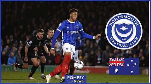 Portsmouth and Australia striker Kusini Yengi [Credit: Imago]