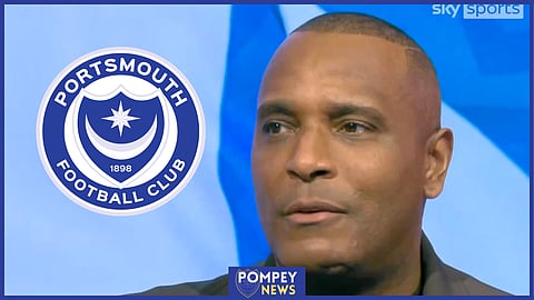 Clinton Morrison praises Portsmouth fans [Credit: Sky Sports]