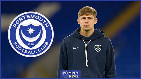 Portsmouth ace Elias Sorensen [Credit: Imago]
