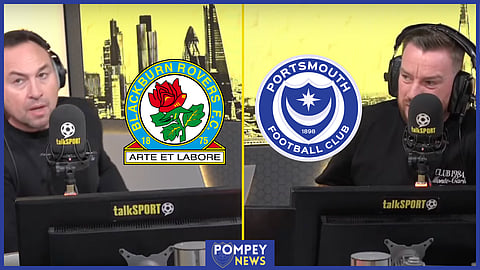 The talkSPORT studio were unimpressed by the postponement of Blackburn v Portsmouth [Credit: talkSPORT]