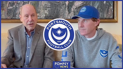 Michael Eisner and Eric Eisner have overseen Portsmouth since 2017 [Credit: Pompey Supporters' Trust - YouTube]