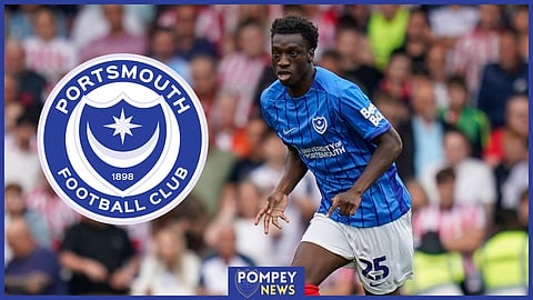 Abdoulaye Kamara joined Portsmouth from Borussia Dortmund in the summer [Credit: Imago]
