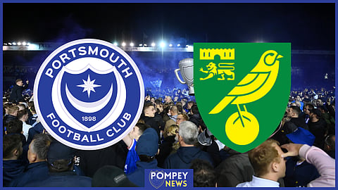 Norwich City won promotion to the Premier League on their last visit to Portsmouth