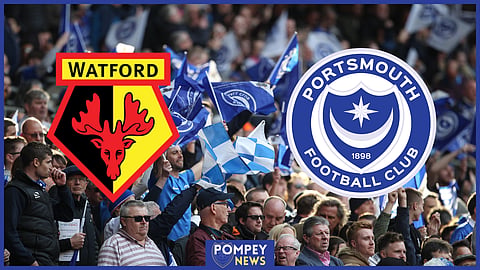 Portsmouth visit Watford on Boxing Day