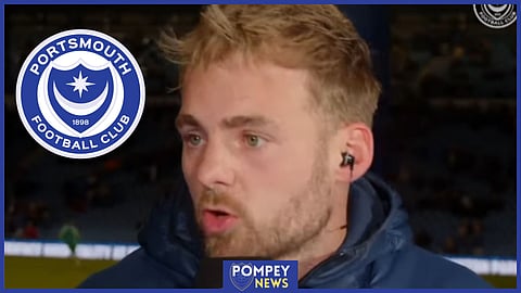 Portsmouth Academy boss Sam Hudson [Credit: Portsmouth FC via YouTube]