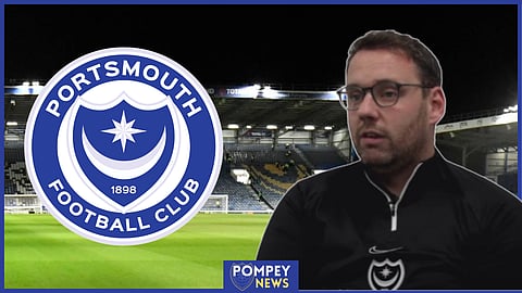 Sporting director Rich Hughes oversees transfers for Portsmouth [Credit: Portsmouth FC on YouTube]