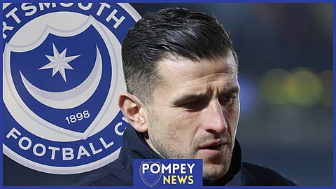 Portsmouth manager John Mousinho [Credit: Imago]