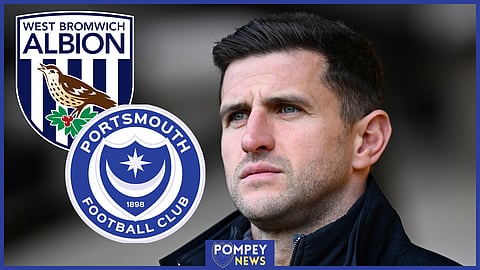 John Mousinho made five changes for Portsmouth to take on West Brom